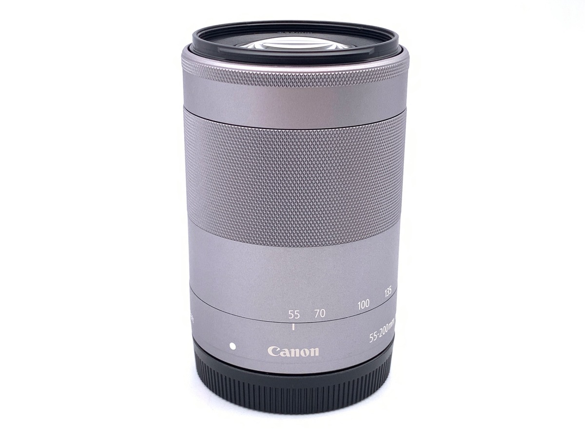 中古：A(美品)】キヤノン EF-M55-200mm F4.5-6.3 IS STM シルバー