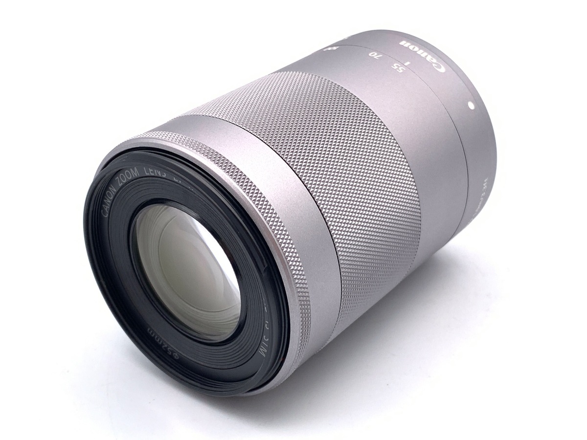中古：A(美品)】キヤノン EF-M55-200mm F4.5-6.3 IS STM シルバー