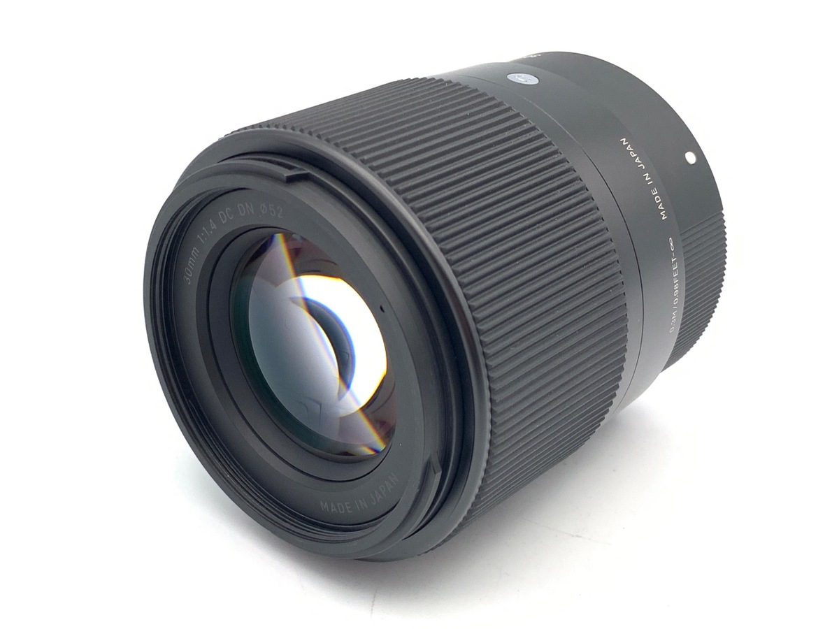 中古：A(美品)】シグマ 30mm F1.4 DC DN Contemporary ソニーE