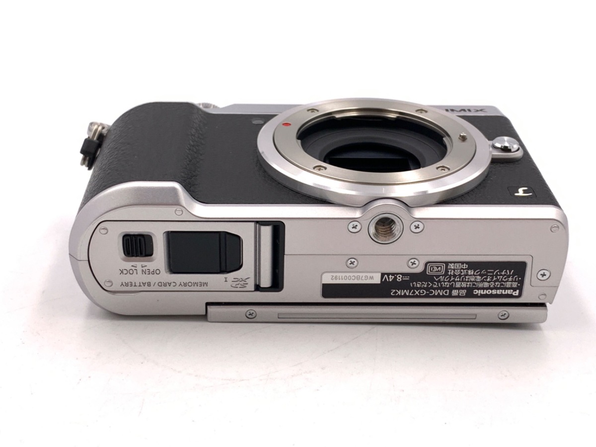 中古：A(美品)】パナソニック LUMIX DMC-GX7MK2-S ボディ シルバー