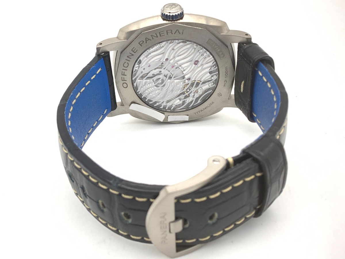 パネライ ラジオミール ブルー PAM01078 チタン メディテラネオ エディション