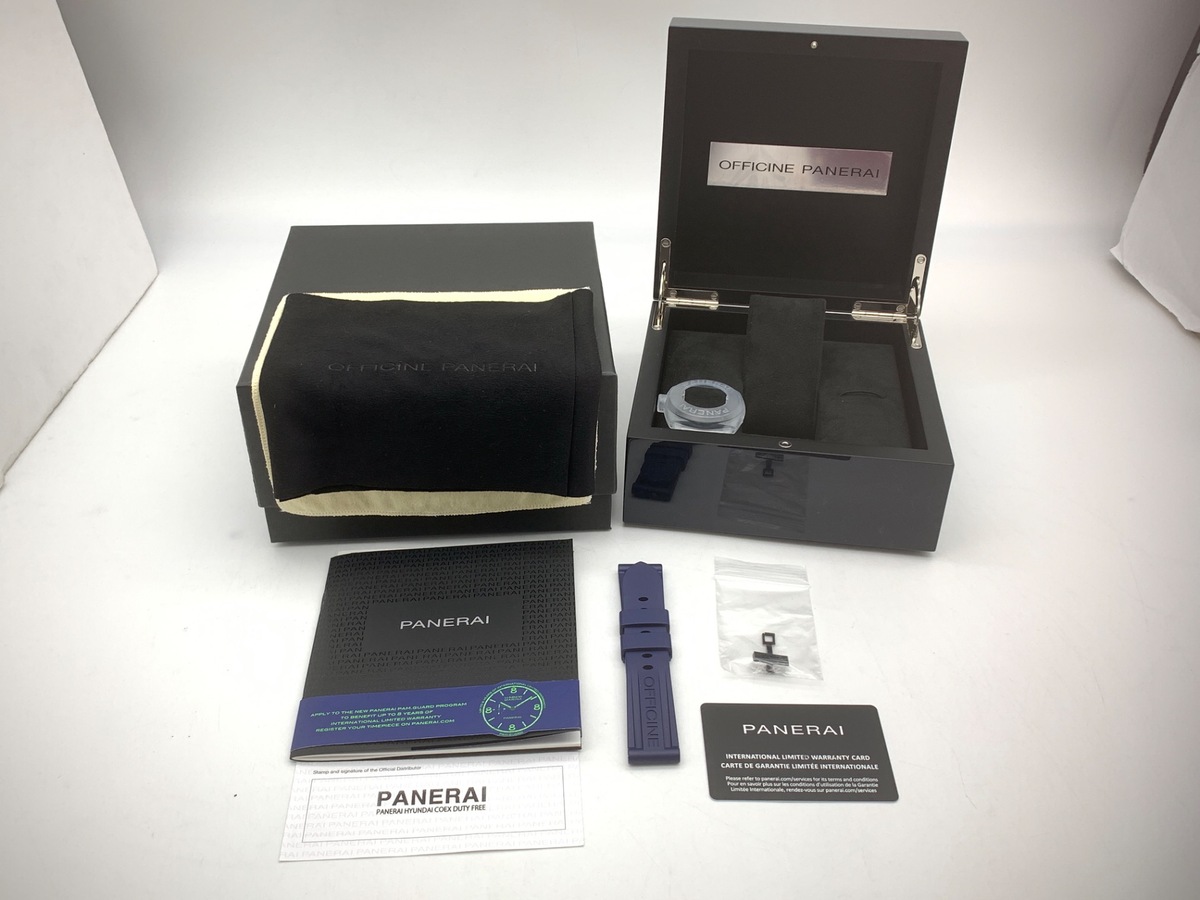 パネライ ラジオミール ブルー PAM01078 チタン メディテラネオ エディション