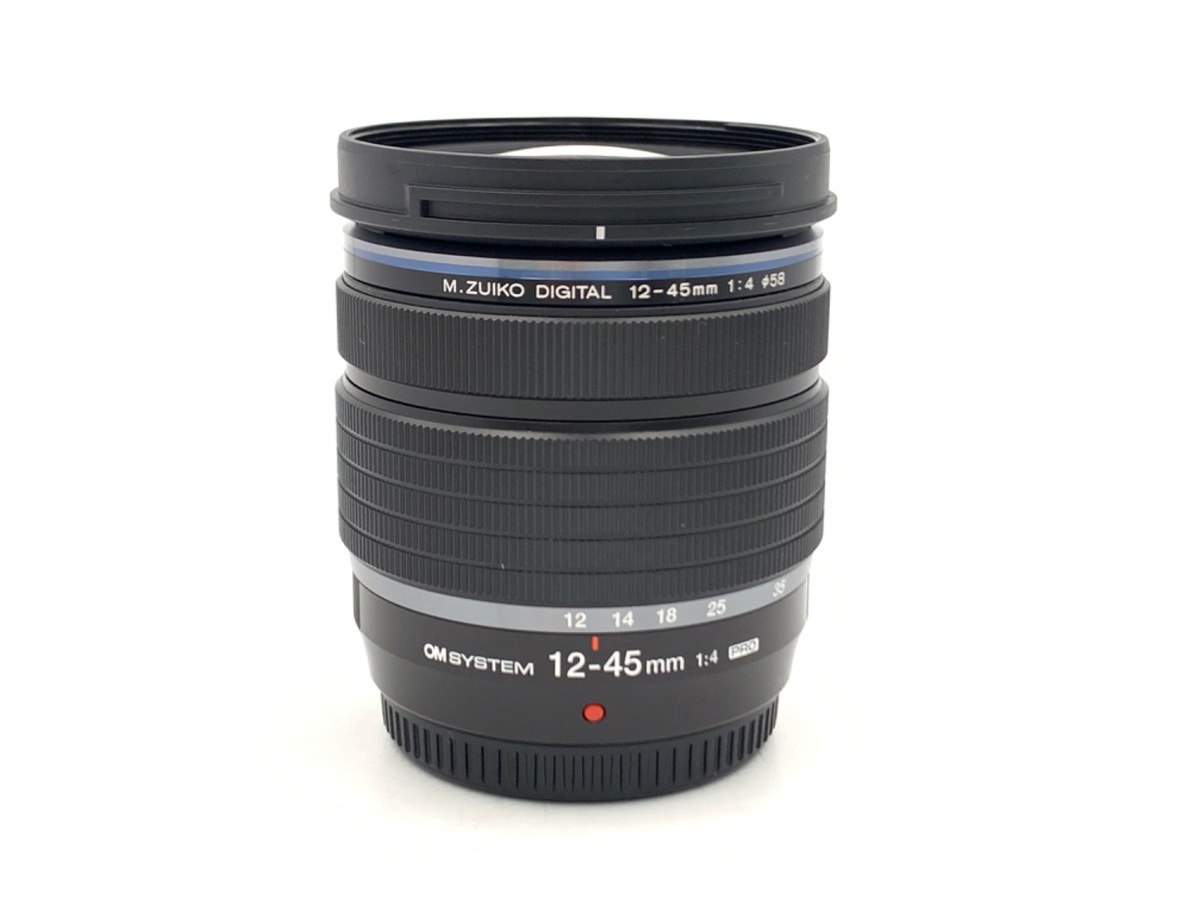 中古：AB(良品)】OM SYSTEM M.ZUIKO DIGITAL ED 12-45mm F4.0 PRO