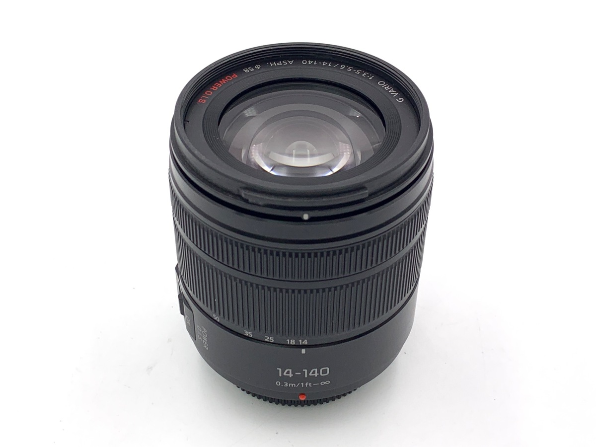 中古】パナソニック LUMIX G VARIO 14-140mm F3.5-5.6 II O.I.S. [H
