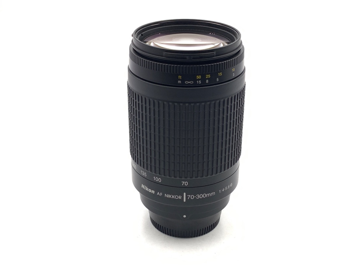 中古　Nikonズームレンズ ED　AF 70~300mm  f4-5.6 AF Zoom Nikkor 70-300mm F4-5.6G (ブラック) 中古価格比較