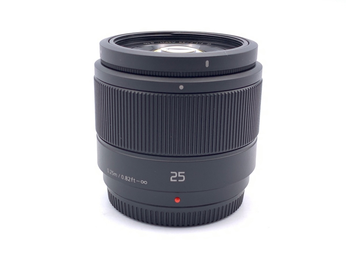 LUMIX G 25mm F1.7 ASPH. ブラック LUMIX G 25mm/F1.7 ASPH. H-H025-K [ブラック] 中古価格比較 - 価格.com