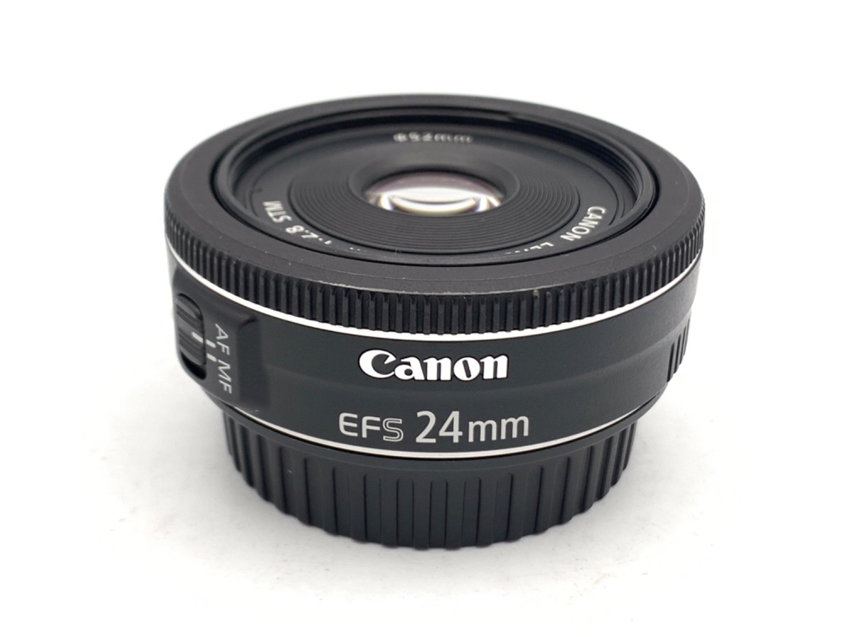 Canon EF-S 24mm レンズ 中古 前後キャップ付き EF-S24mm F2.8 STM 中古価格比較 - 価格.com