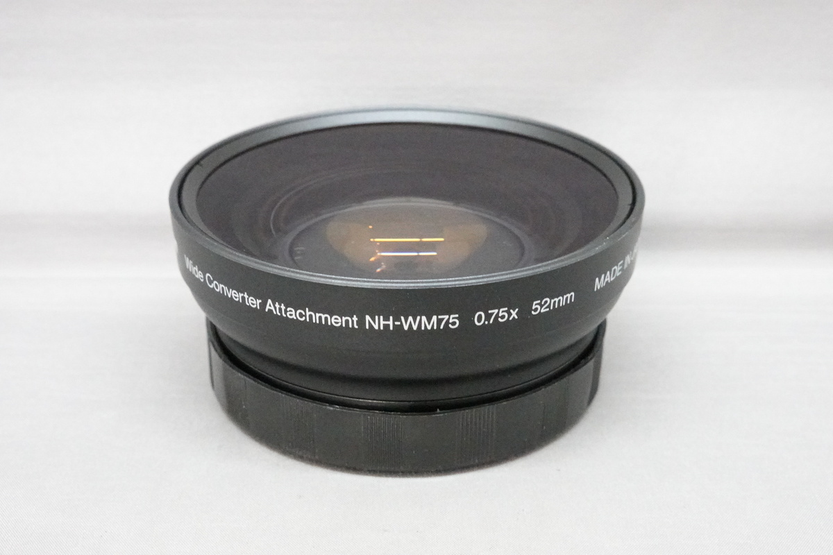 ニコン  NH-WM75 ワイドコンバーターアタッチメント 中古 中古：A(美品)】ニコン（Nikon）NH-WM75(ワイドコンバータ
