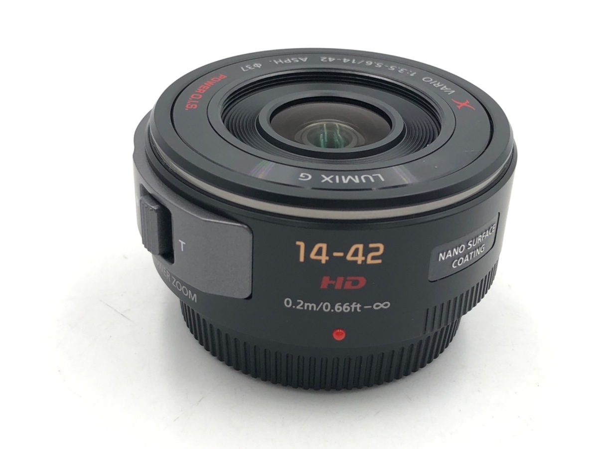 中古】パナソニック LUMIX G X VARIO PZ 14-42mm/F3.5-5.6 POWER