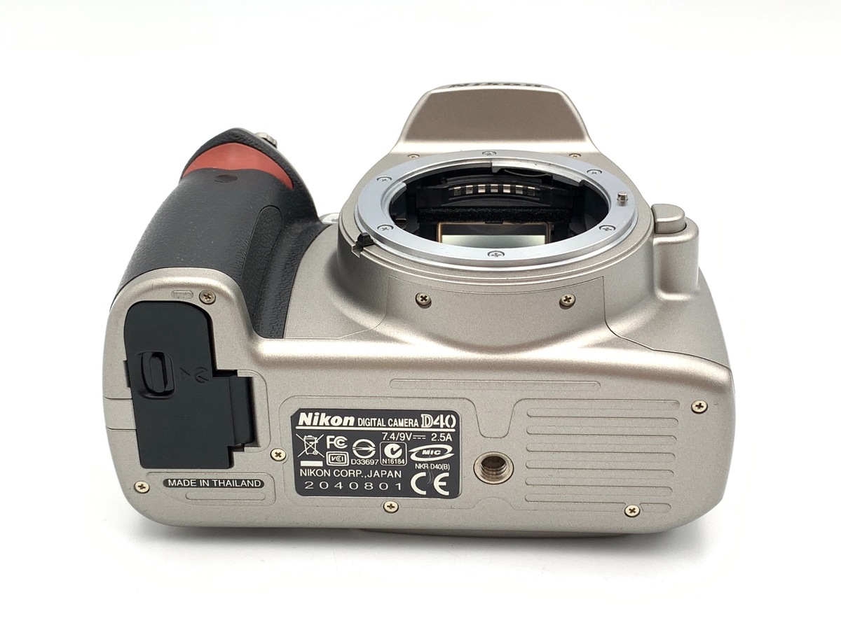 中古】ニコン D40 シルバーボディ｜｜カメラのキタムラネットショップ