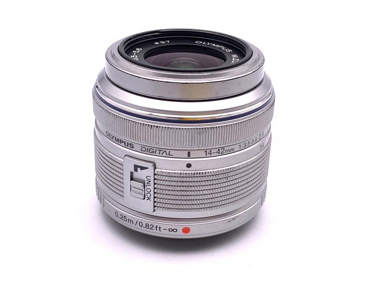 中古】オリンパス M.ZUIKO DIGITAL 14-42mm F3.5-5.6 II R シルバー