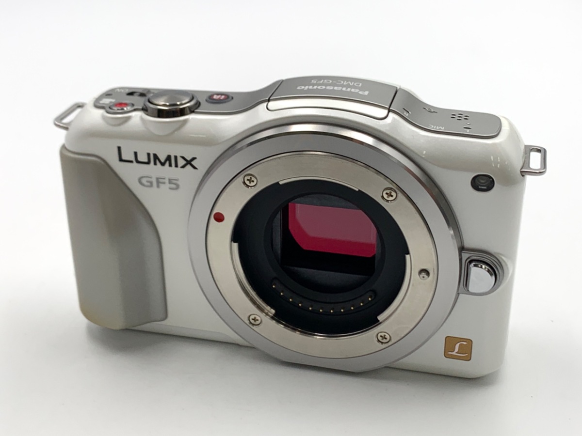 4469 Panasonic LUMIX GF5 ホワイト デジカメ 楽天市場】【中古】パナソニック Panasonic Lumix DMC-GF5 シェル