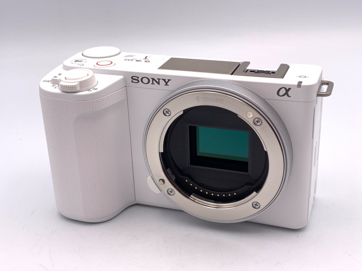 中古】ソニー VLOGCAM ZV-E10 II ボディ ホワイト [ZV-E10M2 W] 在庫
