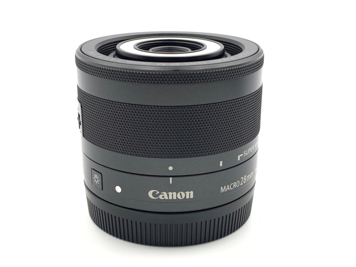 超美品 Canon EF-M28mm F3.5 マクロ IS STM（LED付）