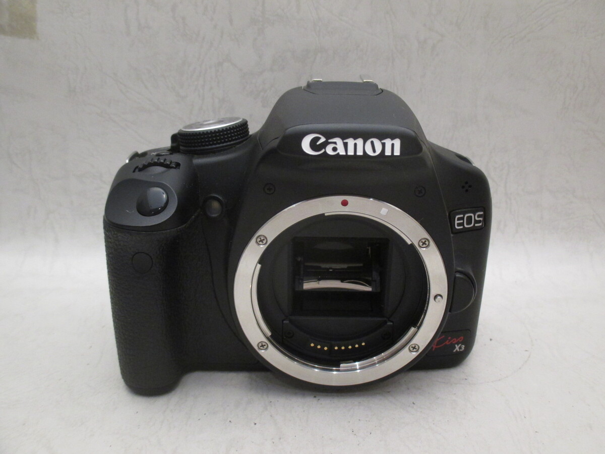 CANON EOS Kiss X3 一眼レフカメラ中古品 中古】Canon キヤノン EOS Kiss X3 デジタル一眼レフカメラ