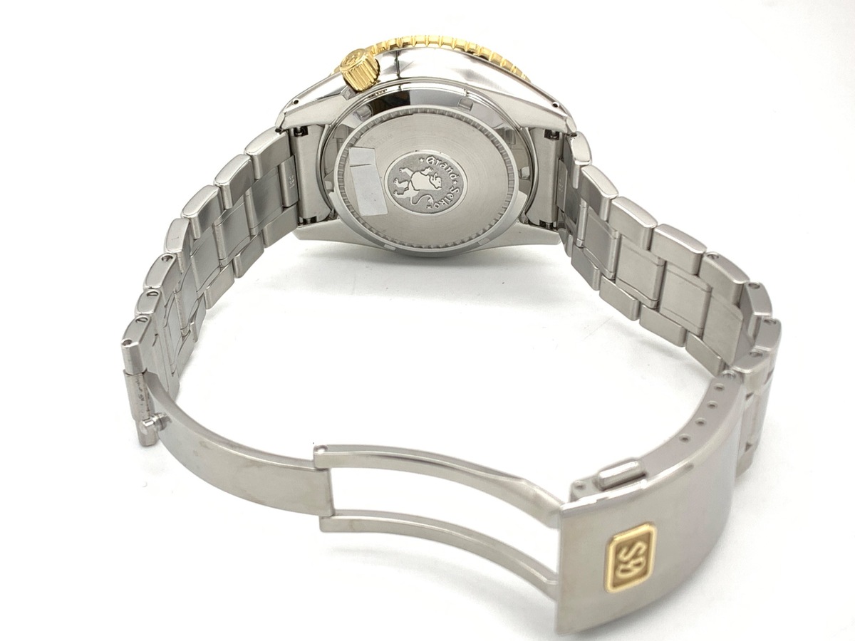 グランドセイコー スプリングドライブ GMT ブルー SBGE248/9R66-0AW0 ステンレススティール/イエローゴールド