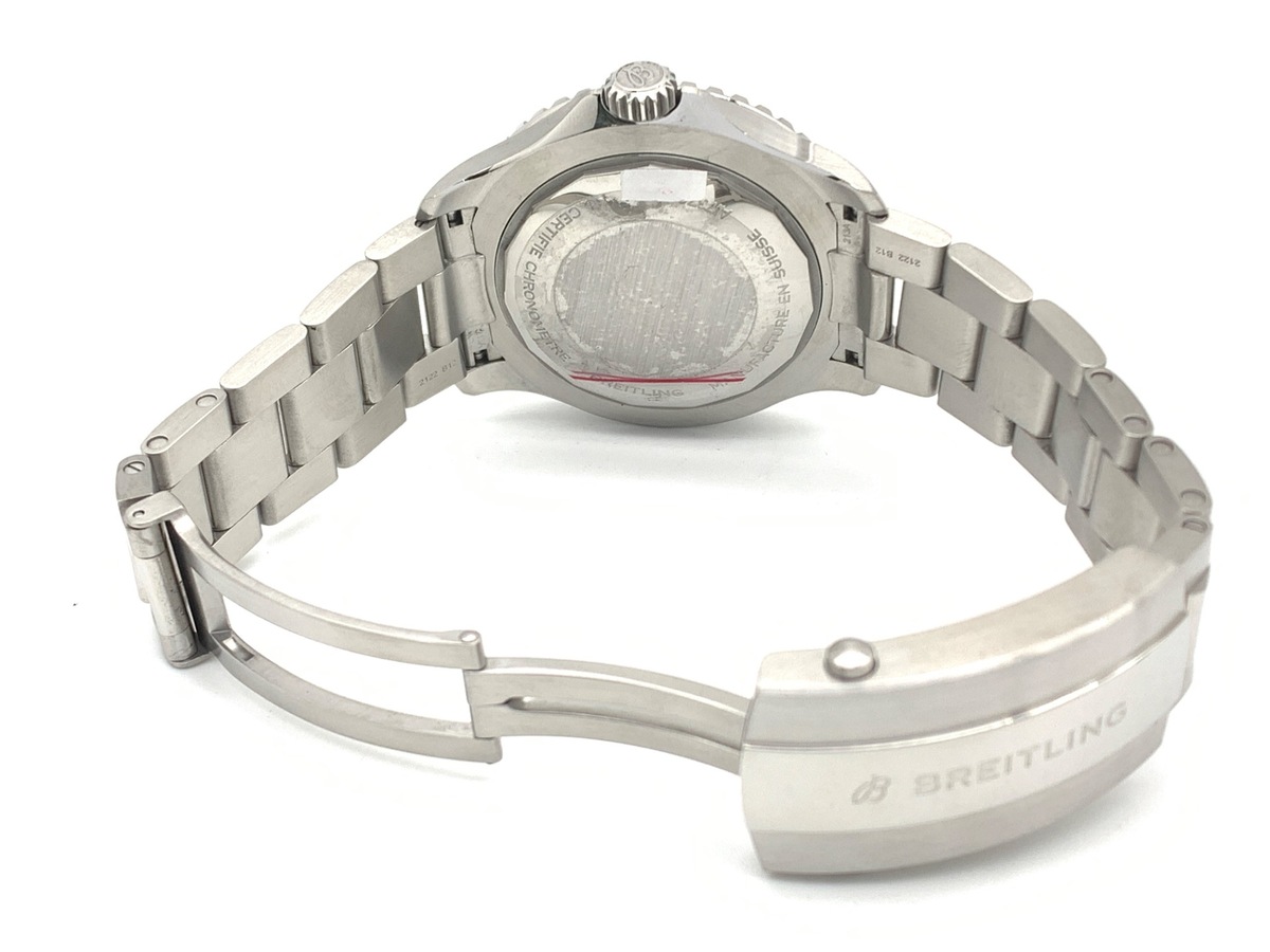 ブライトリング スーパーオーシャン 44 ブラック A17376A31L1A1/A17376 ステンレススティール