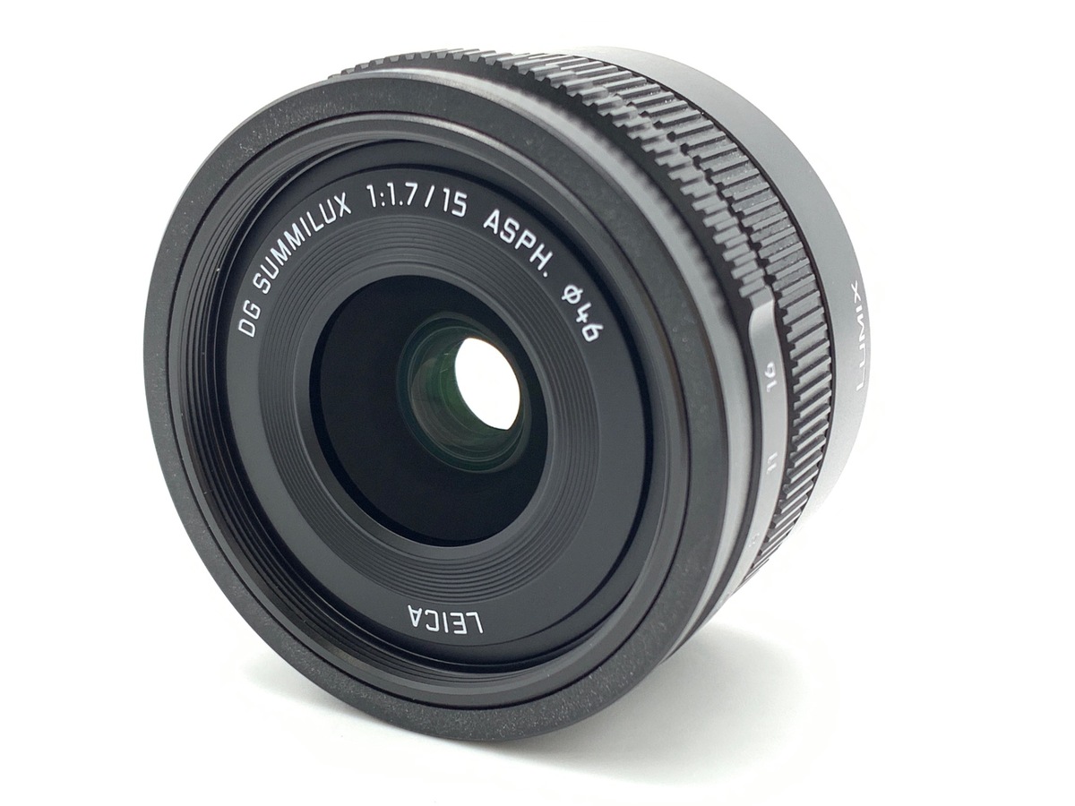 中古：AB(良品)】パナソニック LEICA DG SUMMILUX 15mm/F1.7 ASPH. [H