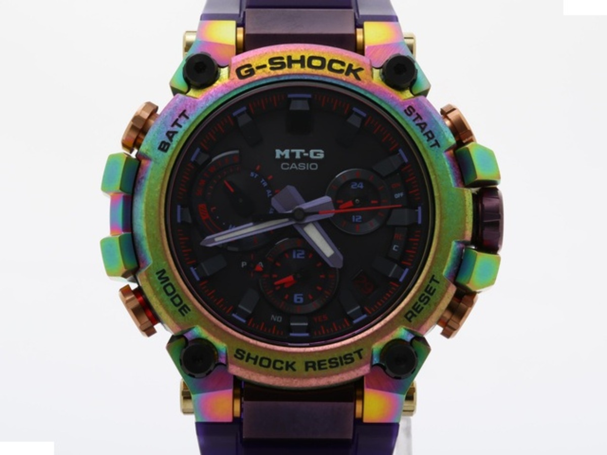 カシオ G-SHOCK MT-G ブラック MTG-B3000PRB-1AJR 樹脂/ステンレススティール