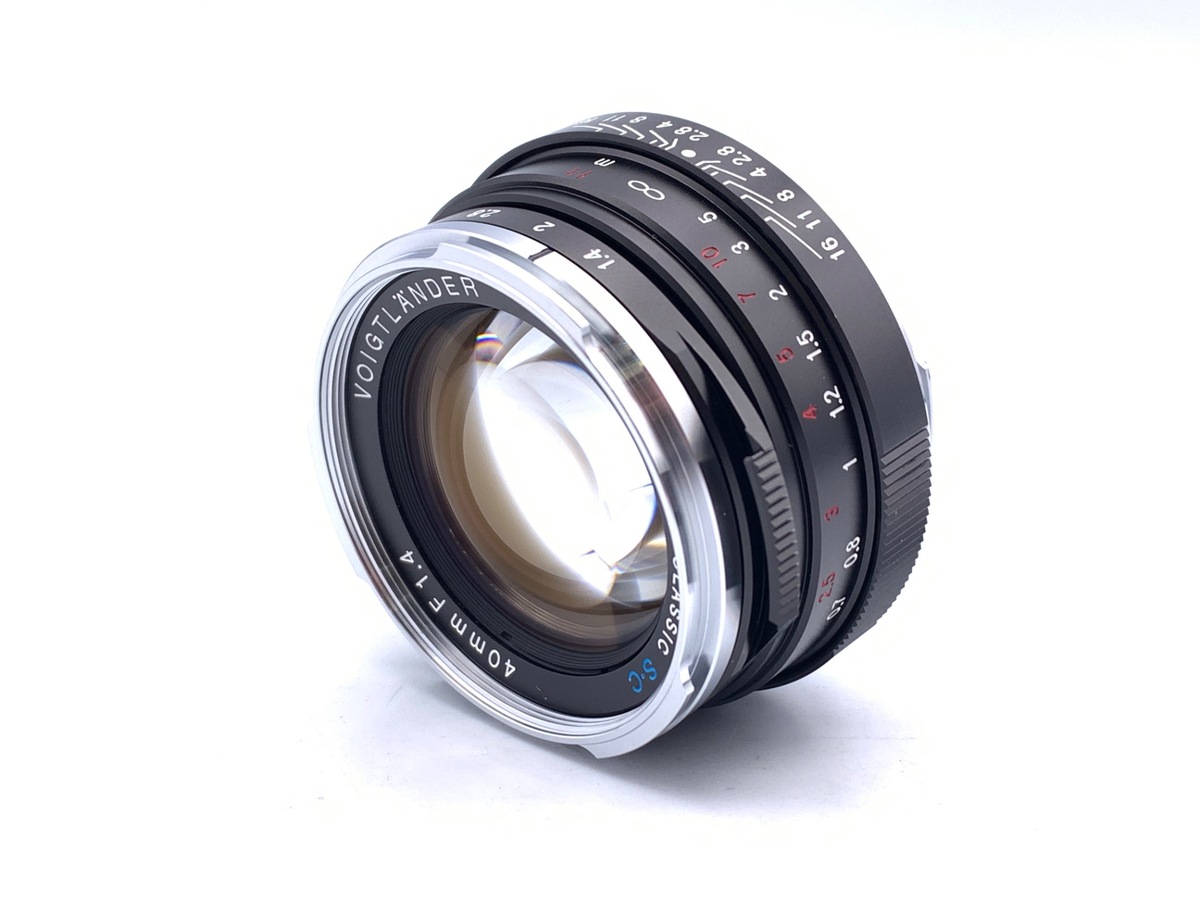 コシナ フォクトレンダー NOKTON Classic 40mm F1.4 VM SC(ライカM用)