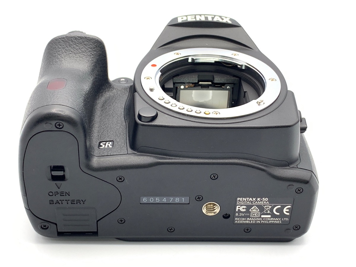 中古】ペンタックス K-50 ボディ ブラック｜｜カメラのキタムラネット