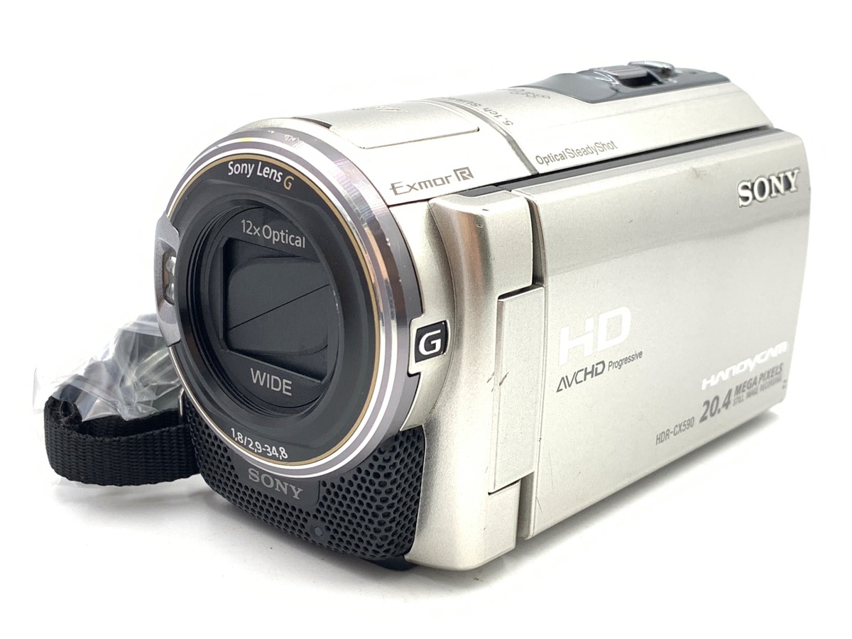 中古】ソニー HDR-CX590V シャンパンシルバー｜｜カメラのキタムラ