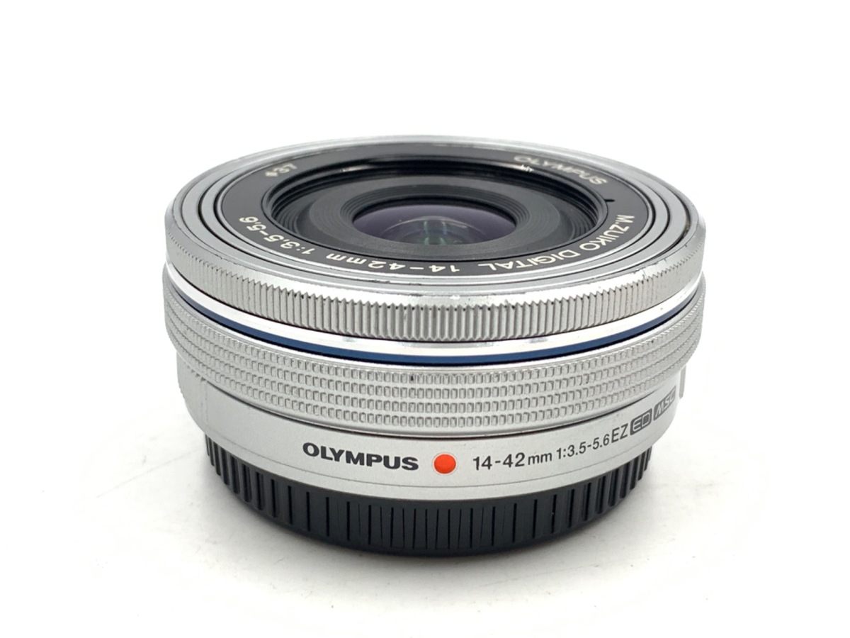 中古】オリンパス M.ZUIKO DIGITAL ED 14-42mm F3.5-5.6 EZ シルバー