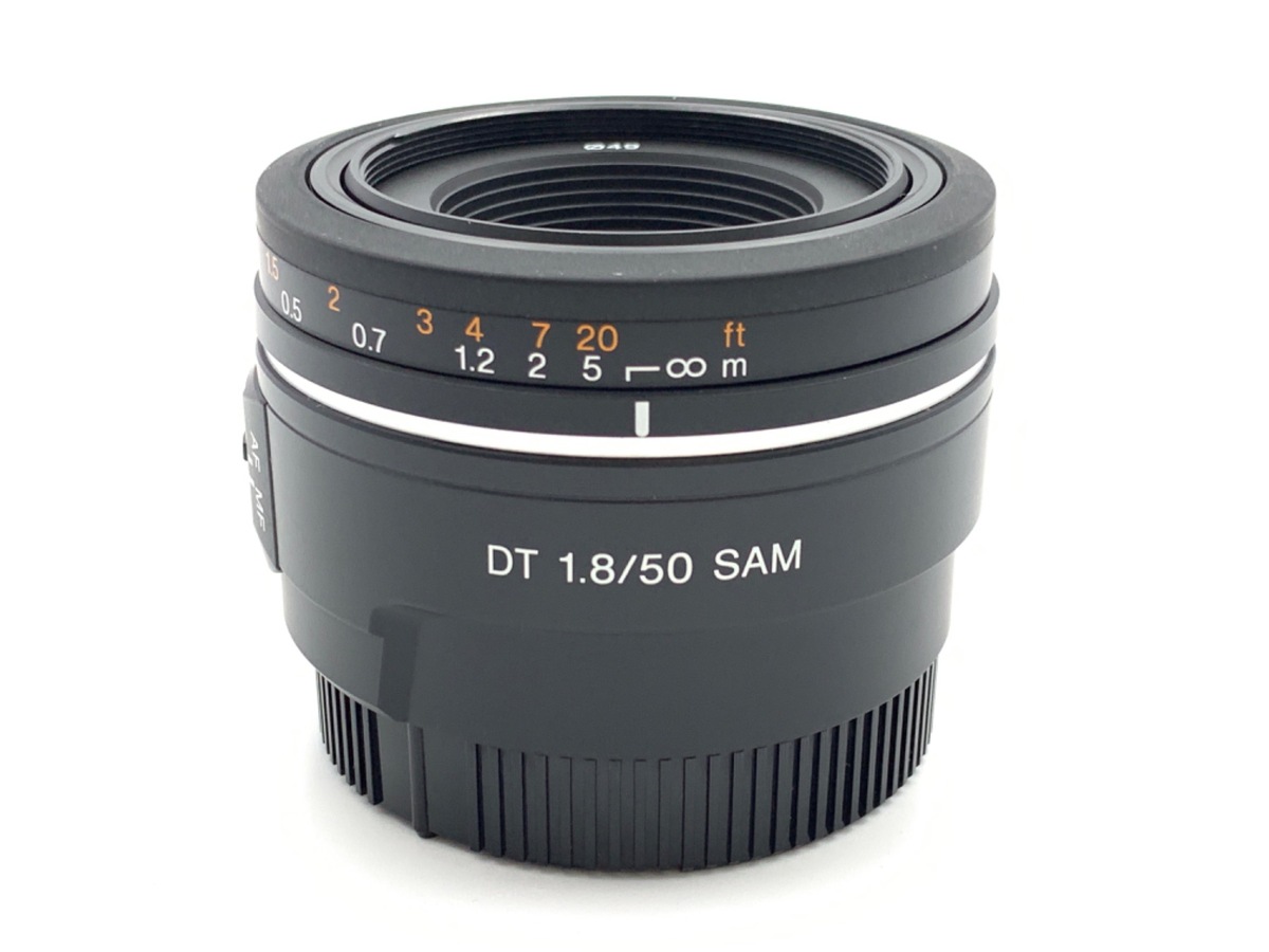 ソニー DT50mm F1.8 SAM カメラ レンズ ソニー α DT50mm F1.8 SAM 美品