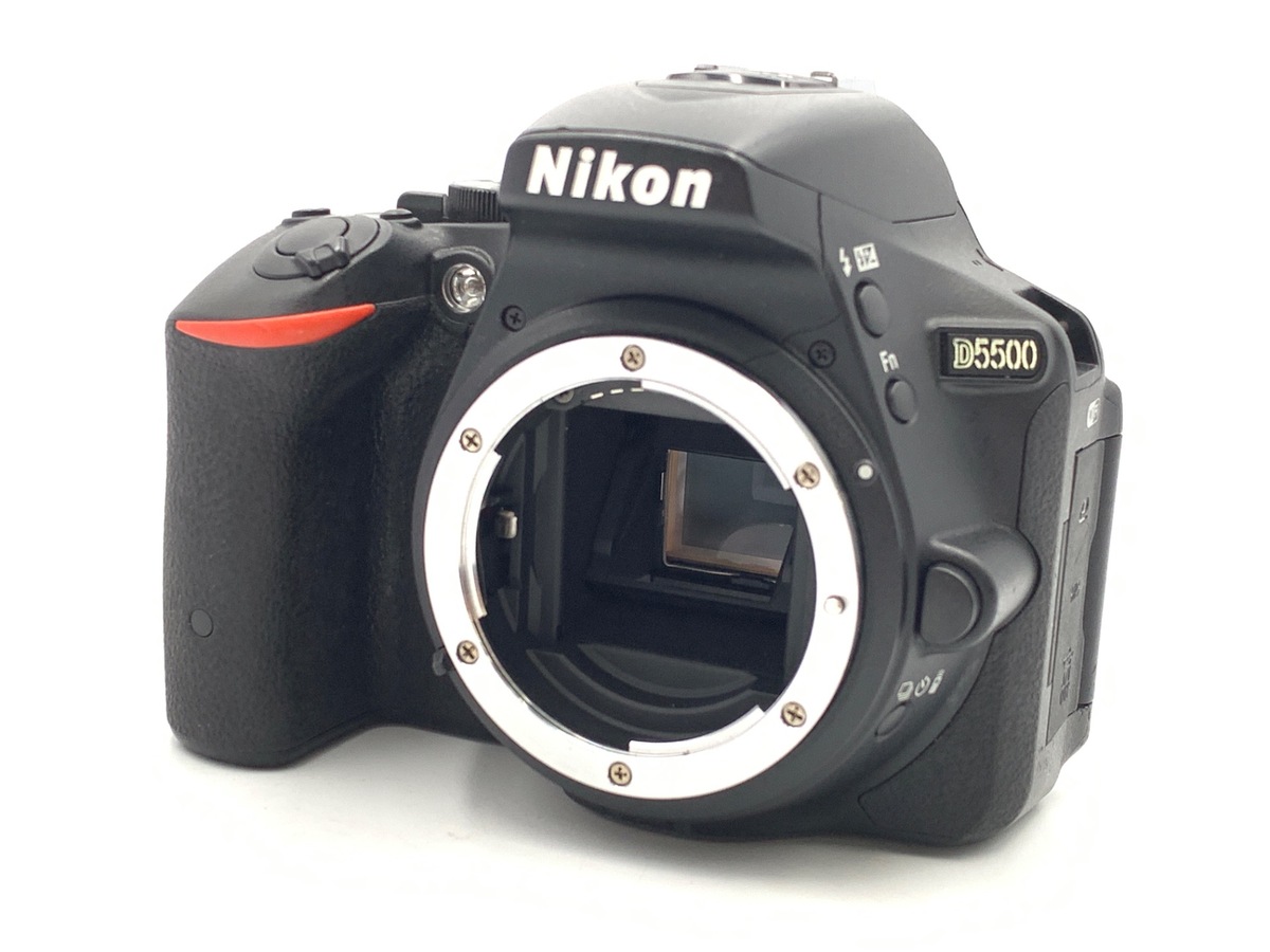 中古：B(並品)】ニコン D5500 ボディ ブラック | 2442620054342