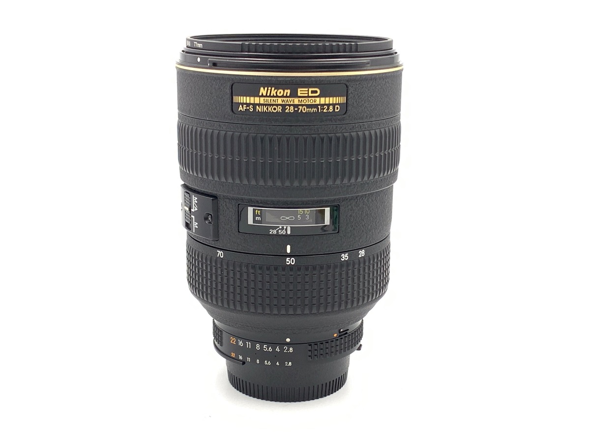 AF-S NIKKOR 28-70mm F2.8 D ED 実働品 AI AF-S Zoom Nikkor ED 28-70mm F2.8D(IF) (ブラック) 中古価格
