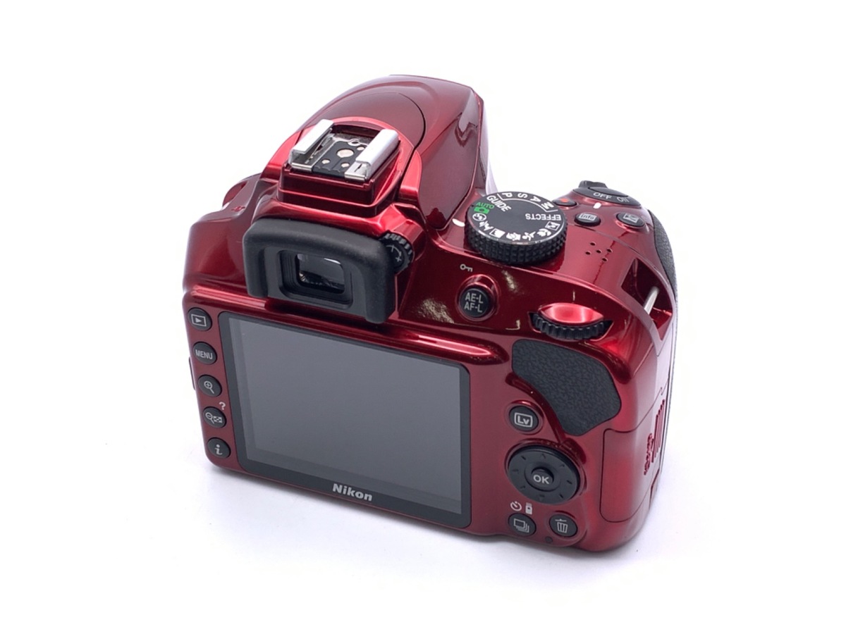 中古：AB(良品)】ニコン D3400 ボディ レッド | 2442620059606