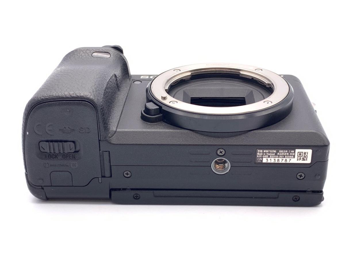 中古：B(並品)】ソニー α6400 ボディ ブラック [ILCE-6400 B