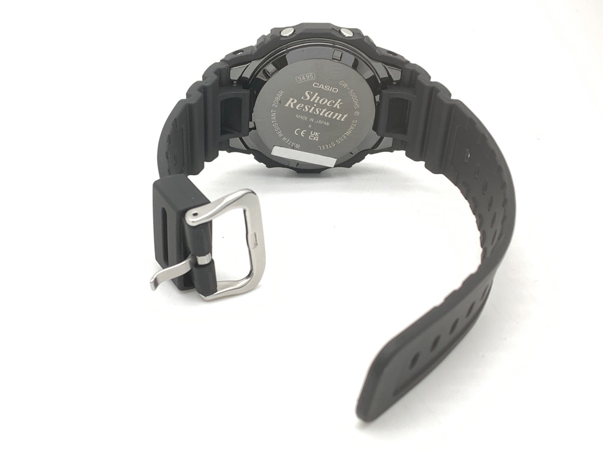 カシオ G-SHOCK ブラック GW-5000HS-1JF 樹脂