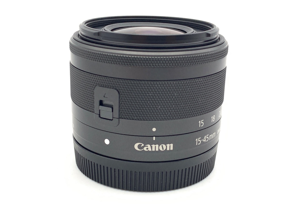 中古】キヤノン EF-M15-45mm F3.5-6.3 IS STM グラファイト｜｜カメラ