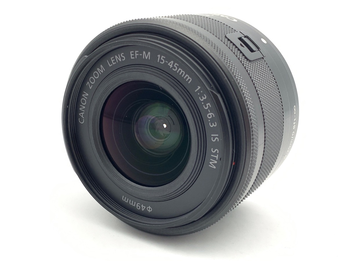 中古】キヤノン EF-M15-45mm F3.5-6.3 IS STM グラファイト｜｜カメラ