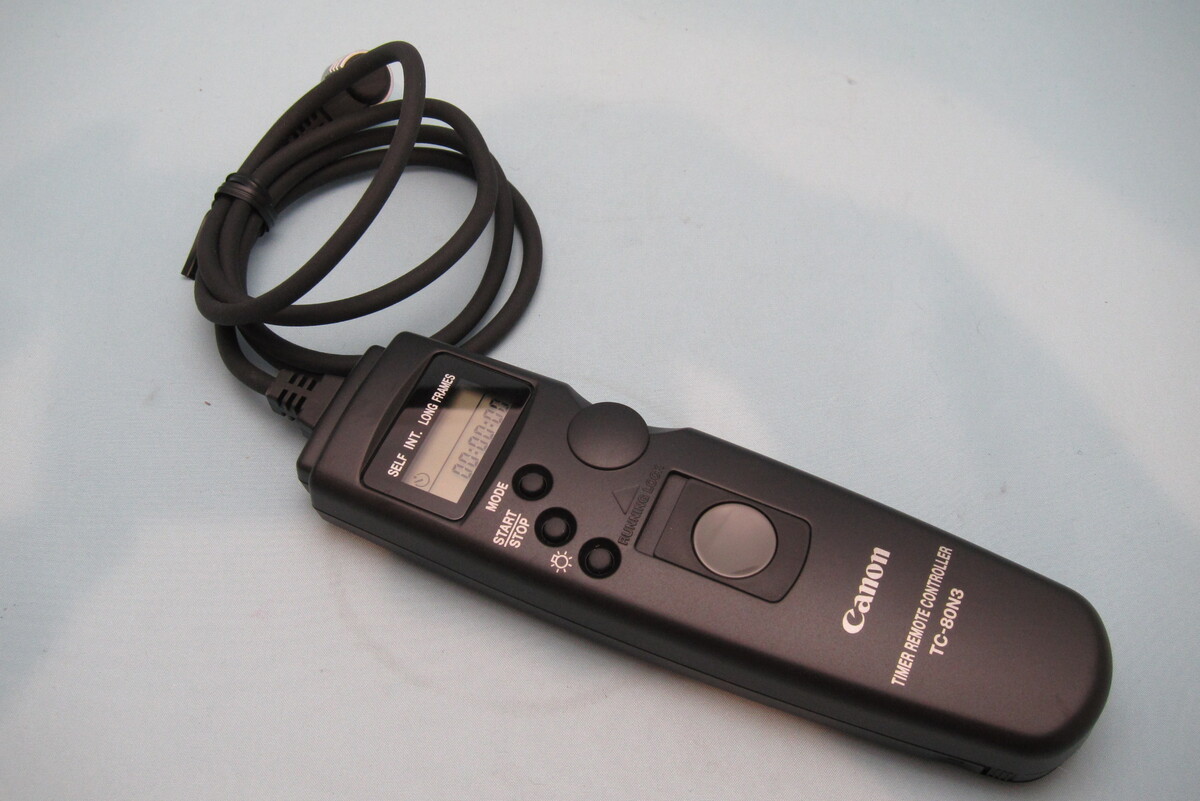 中古：B(並品)】キヤノン タイマーリモートコントローラーTC-80N3