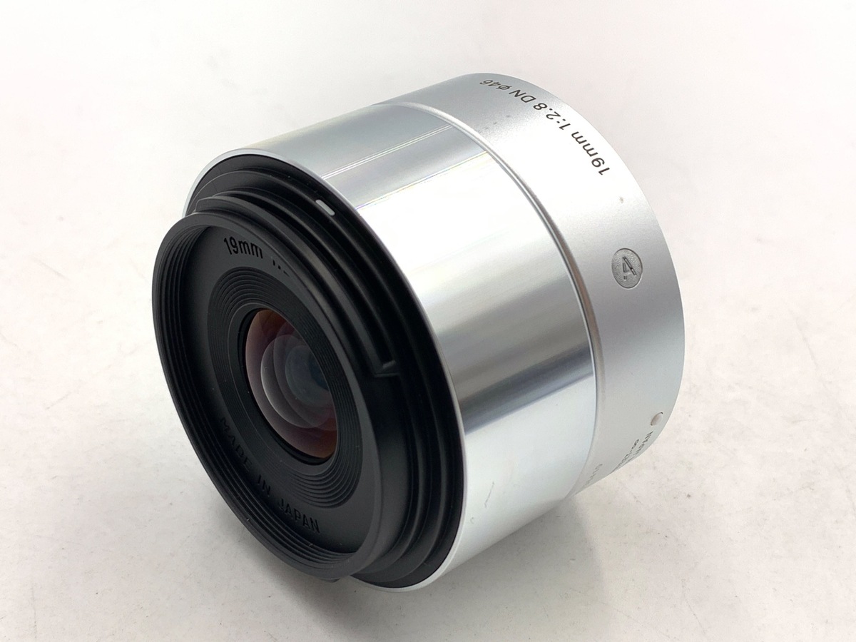 中古】シグマ 19mm F2.8 DN ソニーEマウント用 シルバー｜｜カメラの