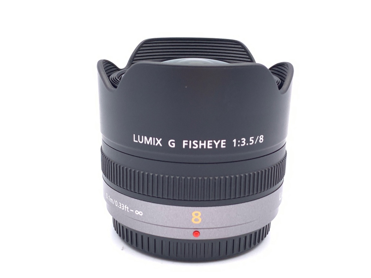 中古：AB(良品)】パナソニック LUMIX G FISHEYE 8mm/F3.5 | 2484150034067