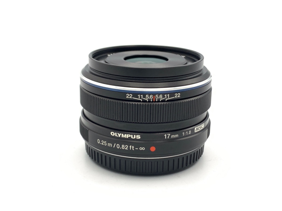 中古：AB(良品)】オリンパス M.ZUIKO DIGITAL 17mm F1.8 ブラック