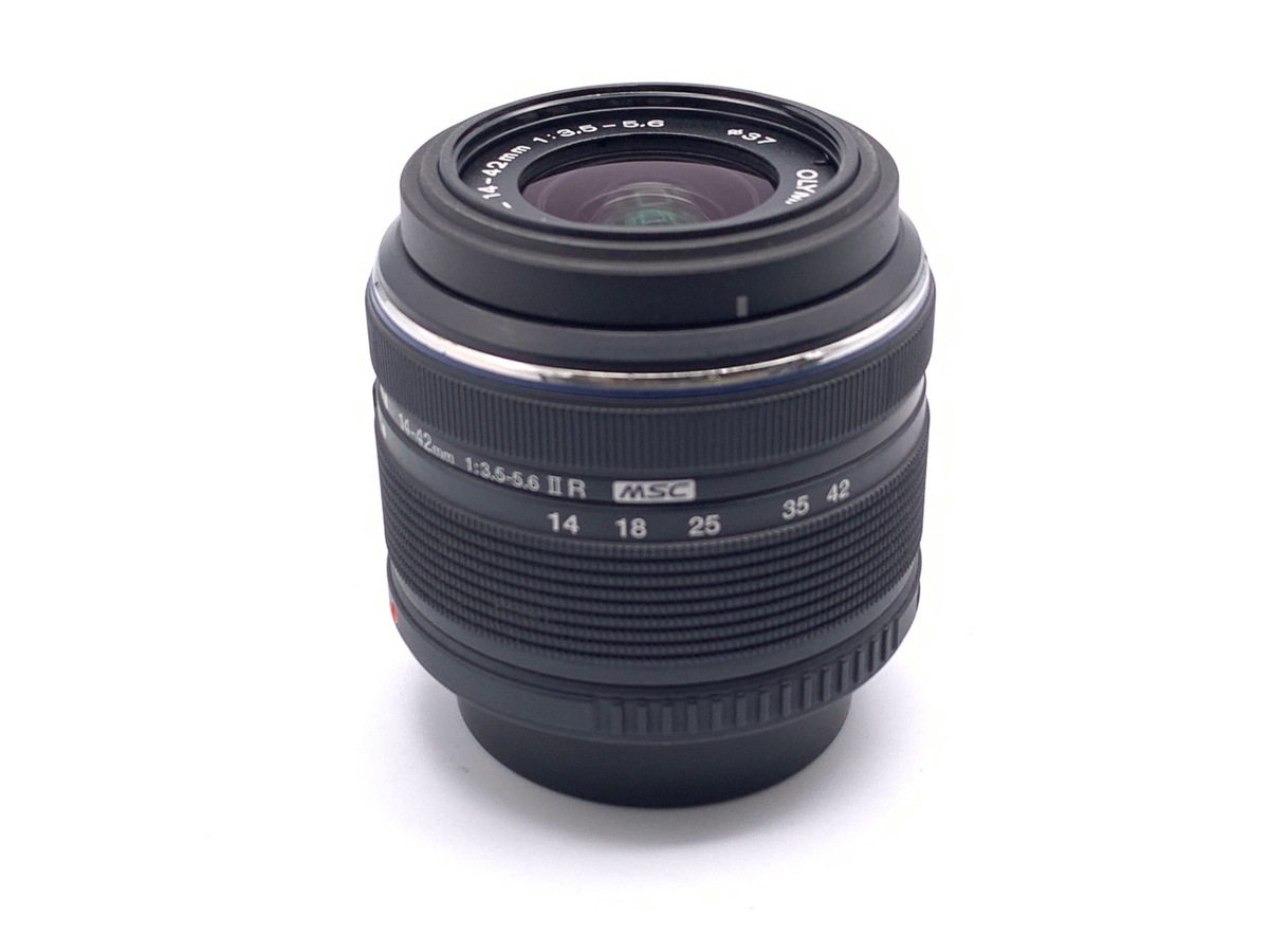 中古】オリンパス M.ZUIKO DIGITAL 14-42mm F3.5-5.6 II R ブラック