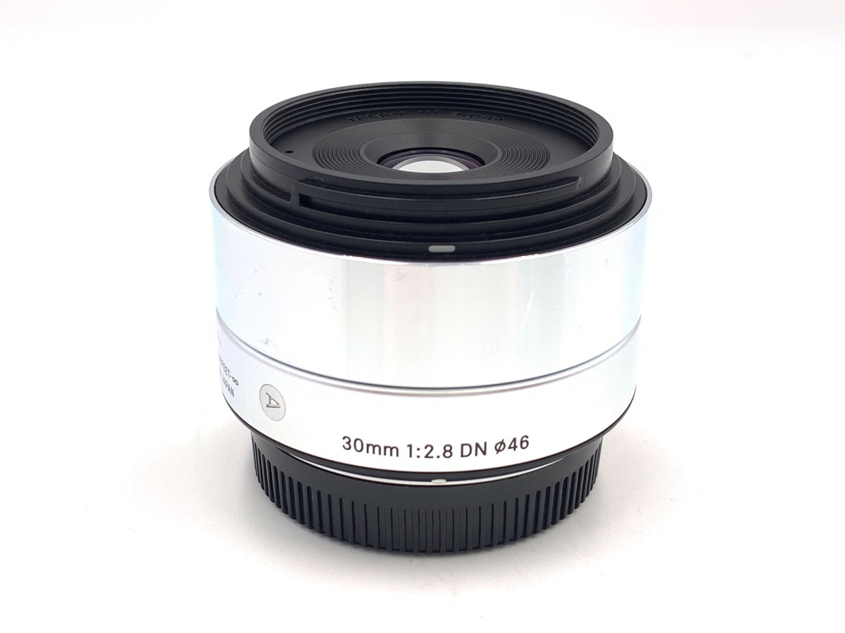 中古：B(並品)】シグマ 30mm F2.8 DN マイクロフォーサーズ用 シルバー