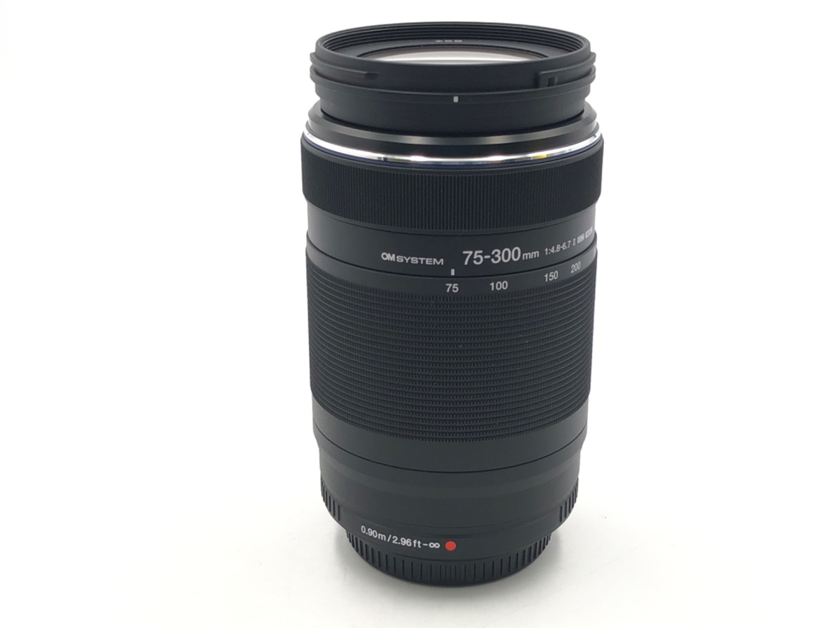 中古：B(並品)】OM SYSTEM M.ZUIKO DIGITAL ED 75-300mm F4.8-6.7 II