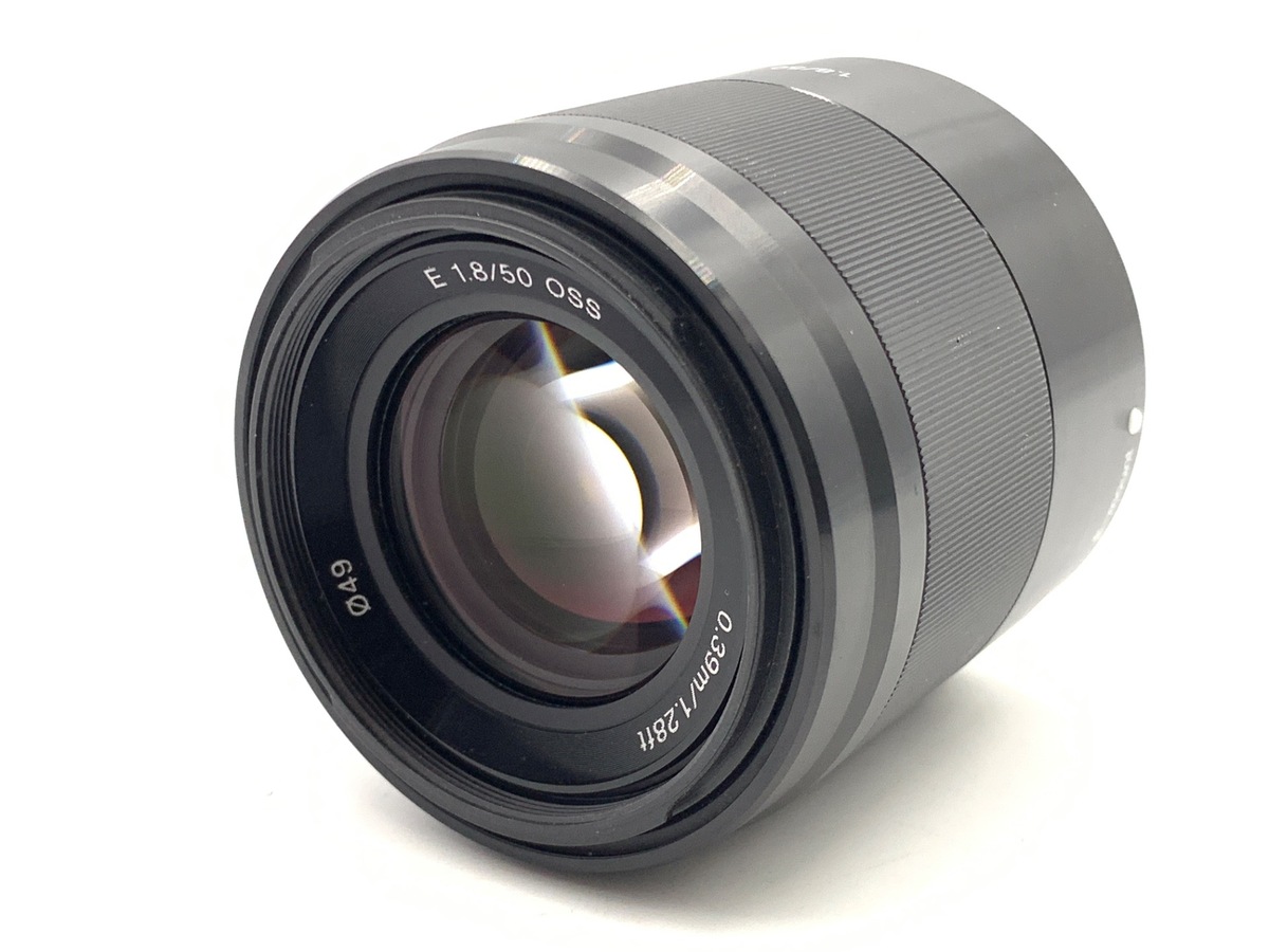 中古】ソニー E 50mm F1.8 OSS [SEL50F18B] ブラック｜｜カメラの