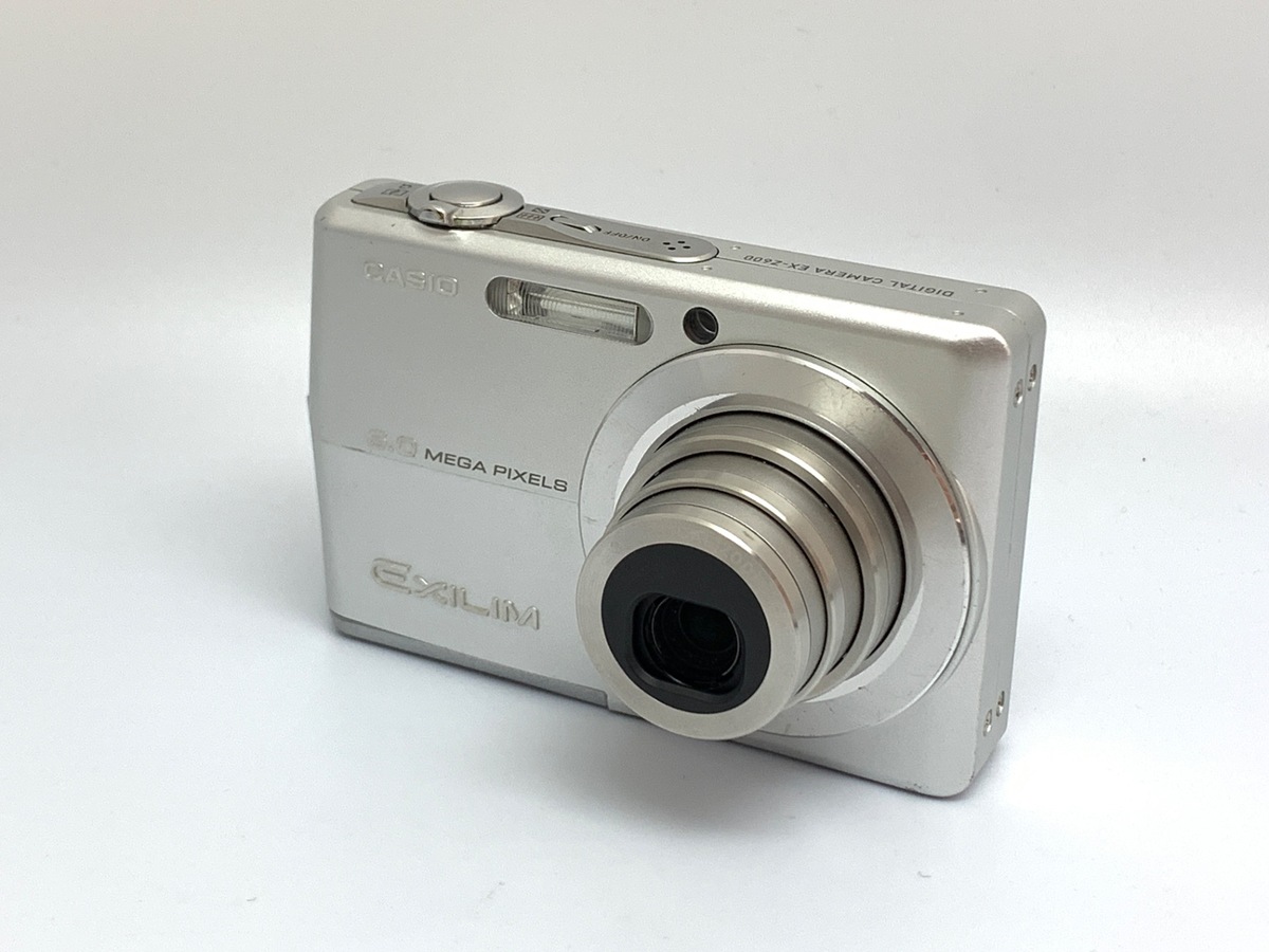 【中古】カシオ EXILIM ZOOM EX-Z600 シルバー