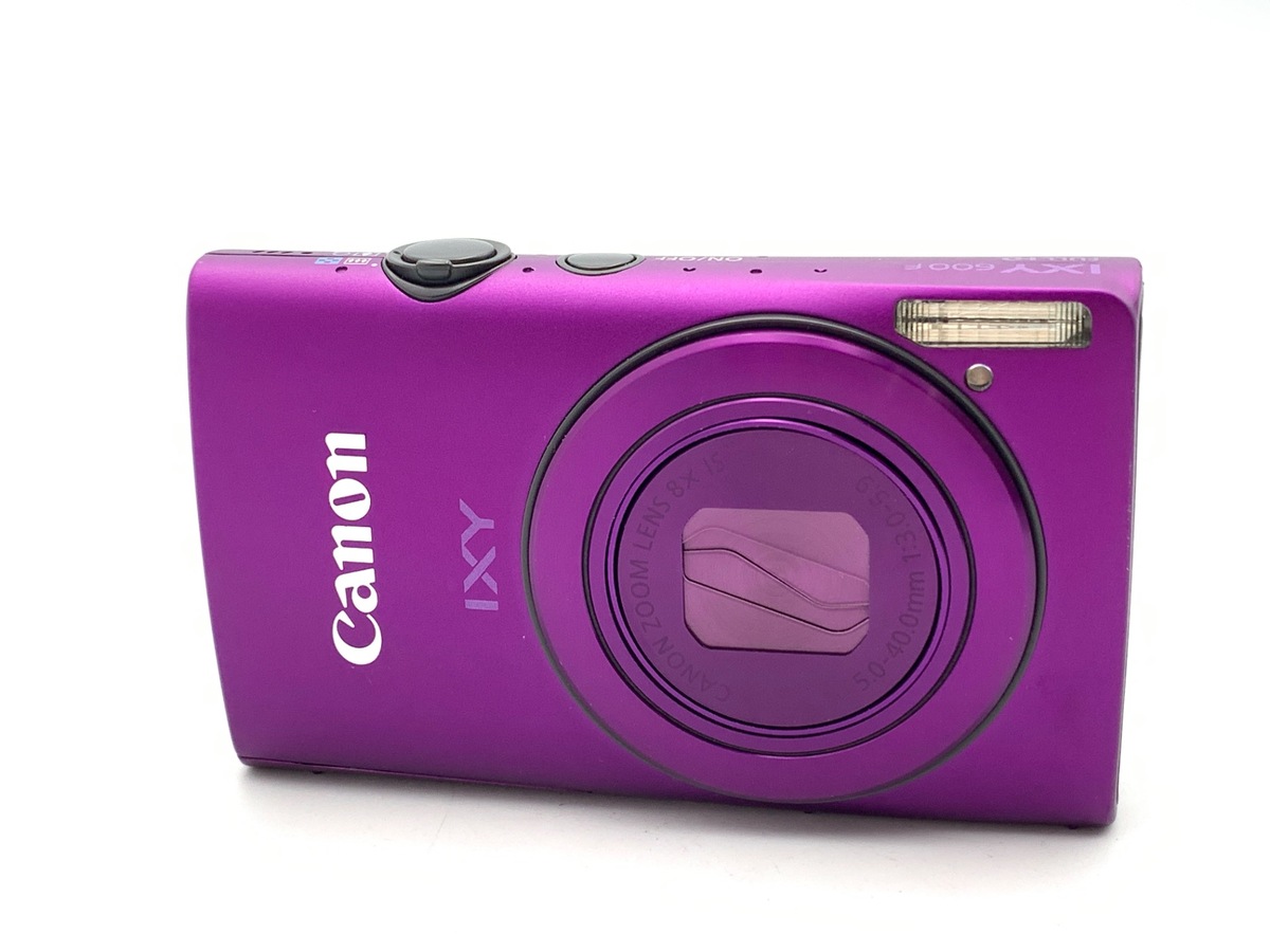 税込価格】中古品 Canon IXY 600F コンパクトデジタルカメラ ブラック 