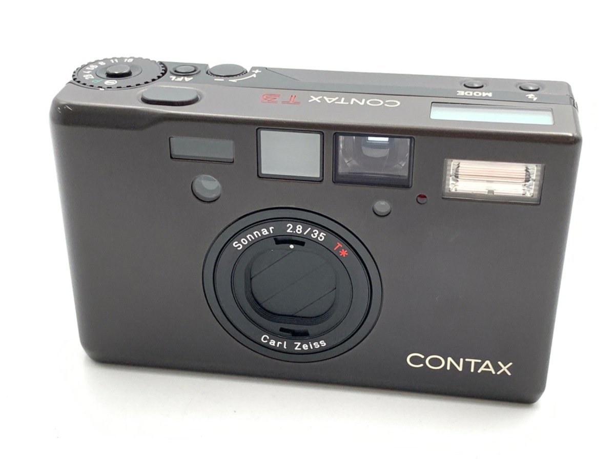 CONTAX T3 チタンブラック フィルムカメラ　京セラ 楽天市場】京セラ KYOCERA CONTAX T3 TITAN BLACK フィルム