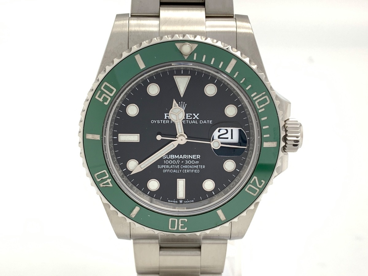 ロレックス(ROLEX) サブマリーナー デイト ブラック 126610LV ステンレススティール グリーンベゼル