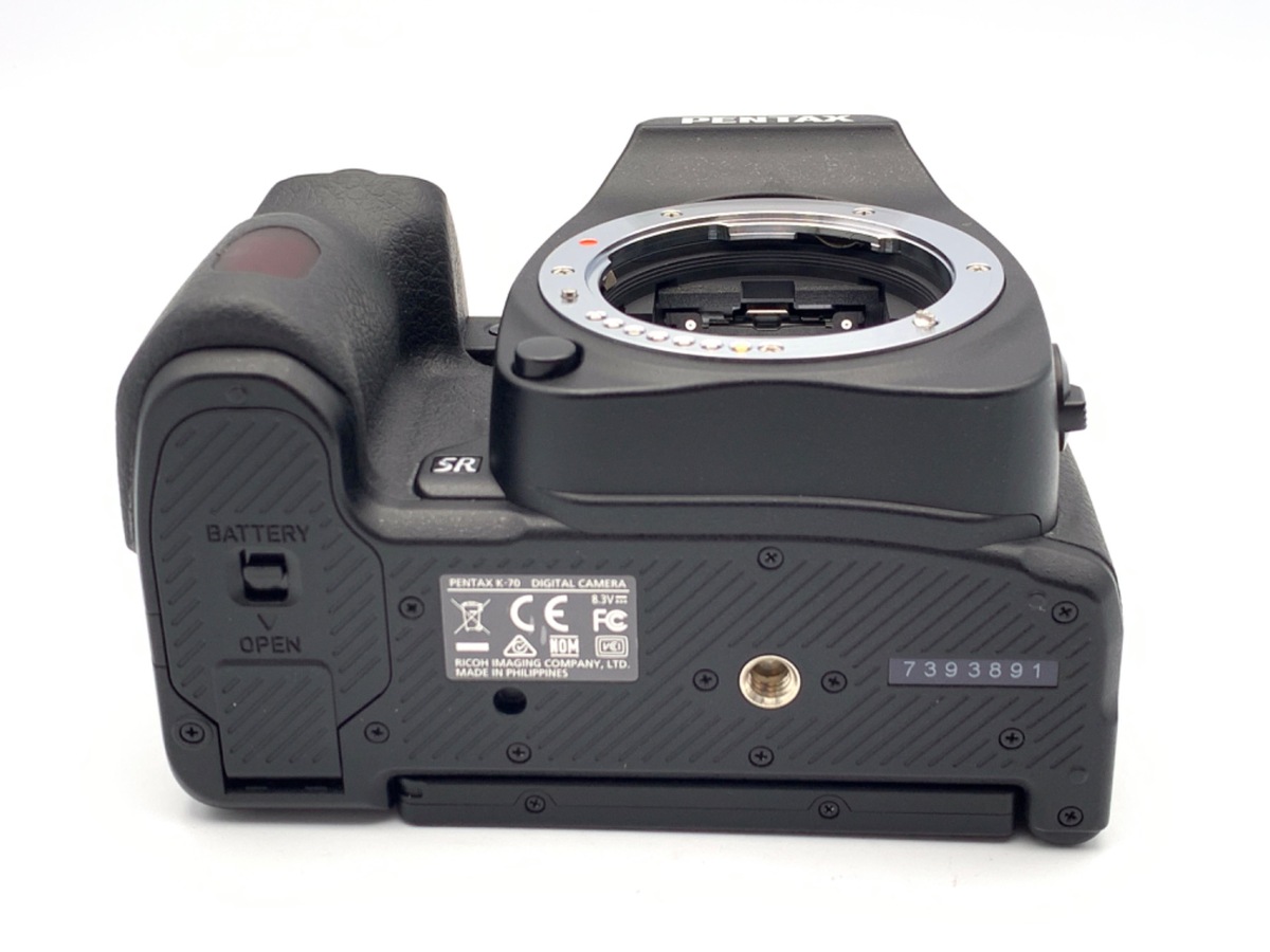 極上品 10204ショット ペンタックス K-70 ボディ ブラック PENTAX - 極上品 10204ショット ペンタックス K-70 ボディ