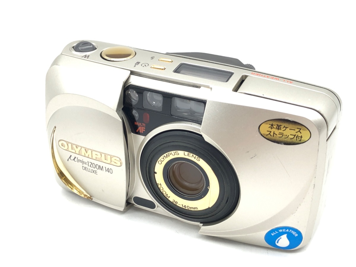 【特上美品】OLYMPUS オリンパス μ ZOOM 140 DELUXE 中古：B(並品)】オリンパス μZOOM 140 DELUXE （ミューズーム 140
