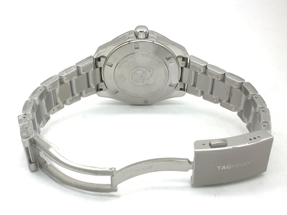 タグ・ホイヤー アクアレーサー グリーン WAY201S.BA0927 ステンレススティール